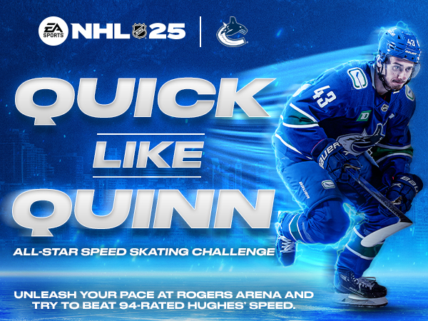 NHL25 Quick Like Quinn - All Star Speed Skating Challenge